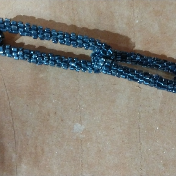 36-in linked chain beaded necklace - Picture 2 of 2